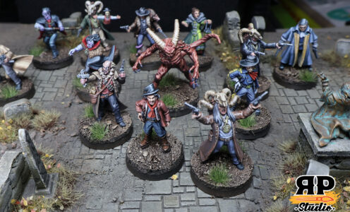 Dernière commande de peinture : figurines Western et horreur !