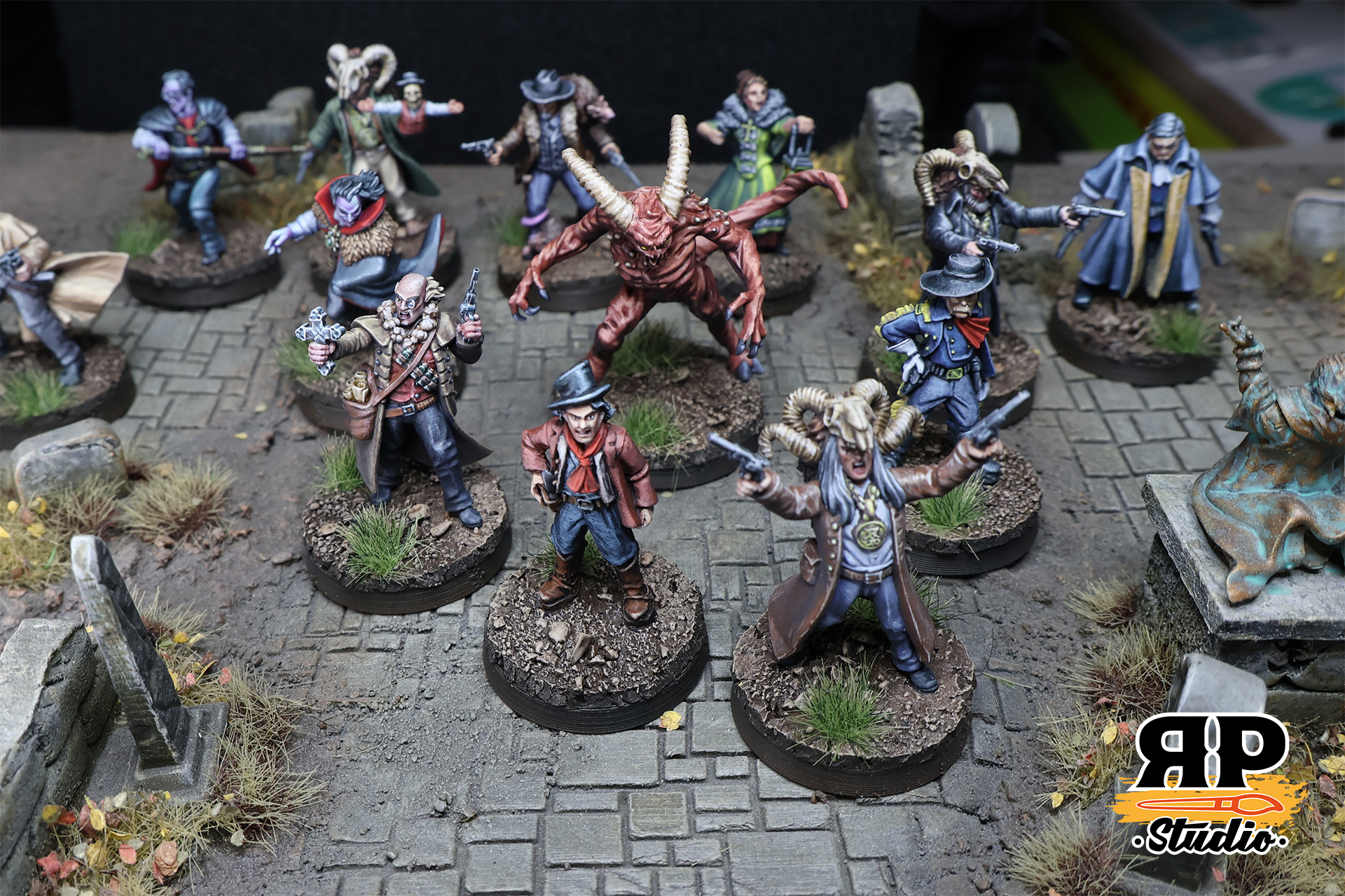 Dernière commande de peinture : figurines Western et horreur !