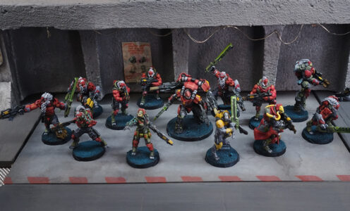 Corvus Belli Infinity: Morats Action Pack + Daturazi Witch Soldiers