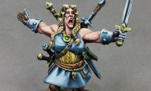 Peinture sur Moonstone : entre humour, fantasy et détails