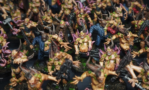 40 Poxwalkers pour une armée Death Guard