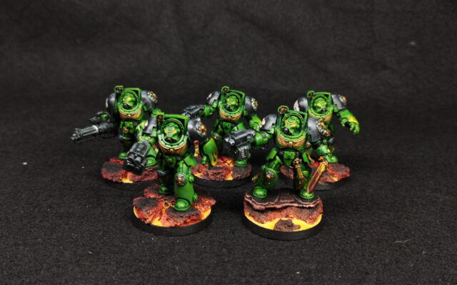 5 Terminator Space Marine