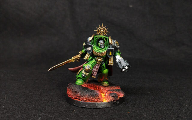 Capitaine Space Marine armure Terminator