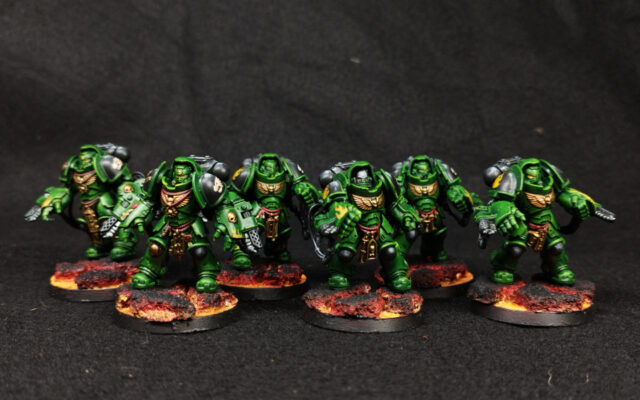 6 aggressor Space Marine